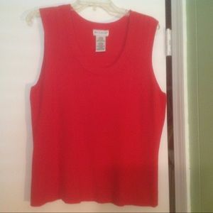 White Stag Red Womens Tank Top Used